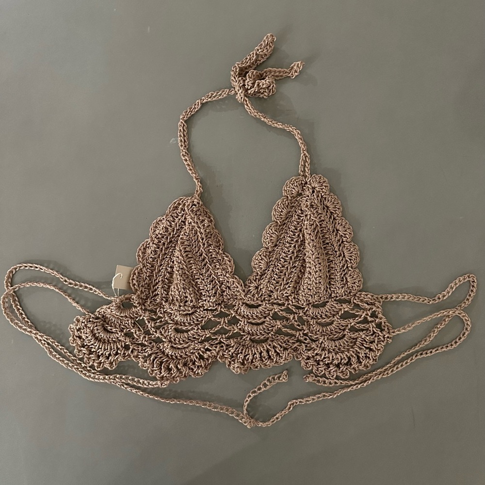 crochet top bought in tulum, mexico